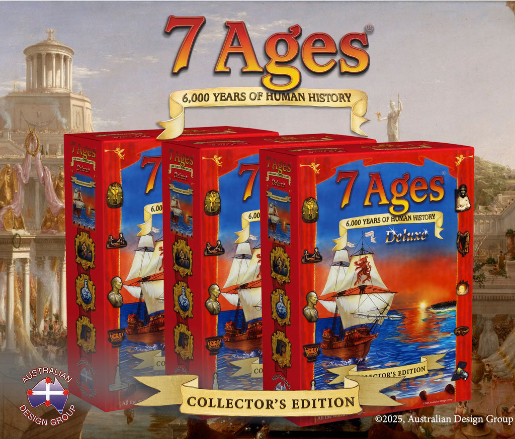 7 Ages Collector's Edition Deluxe Triple Pack advance order (with embroidered velvet pouches)