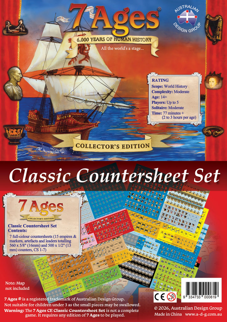 7 Ages CE Classic Countersheet Set (advance order)