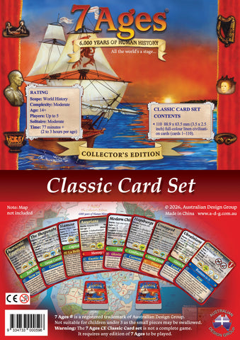 7 Ages CE Classic Card Set (advance order)