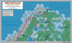 World in Flames 7 Scandinavian Map