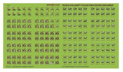 WiF Collector's edition Countersheets (each)